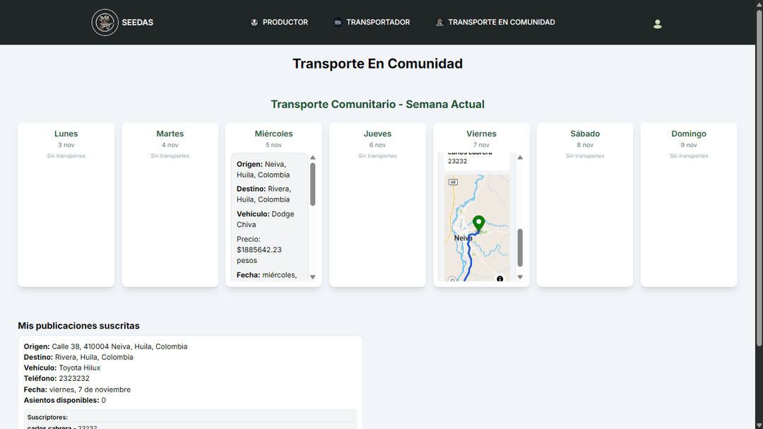 Transporte Comunitario
